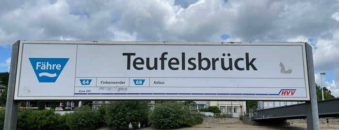 Anleger Teufelsbrück is one of Hamburg: Piere und Fährlinien.