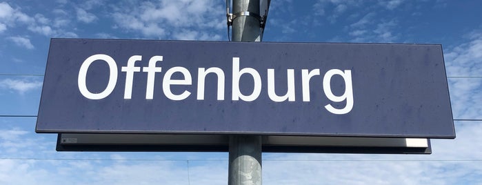 Bahnhof Offenburg is one of Official DB Bahnhöfe.