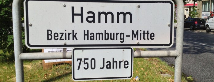 Hamm is one of Hamburg: Stadtteile.