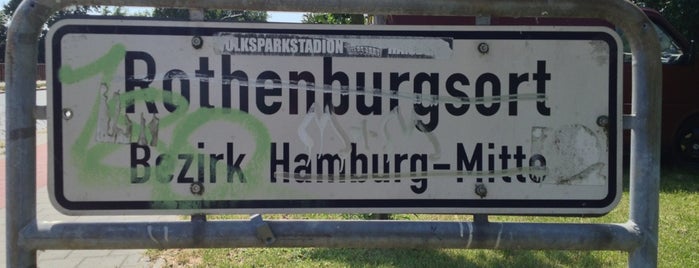Rothenburgsort is one of Hamburg: Stadtteile.