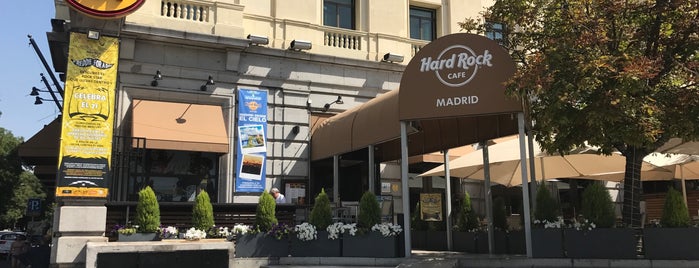 Hard Rock Cafe Madrid is one of Hard Rock Europe, Middle East and Africa.
