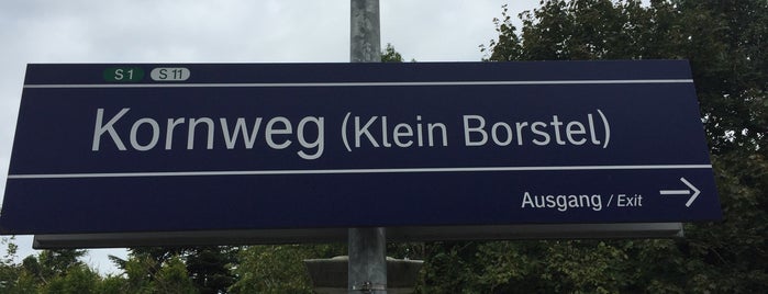S Kornweg (Klein Borstel) is one of Bf's in Hamburg.