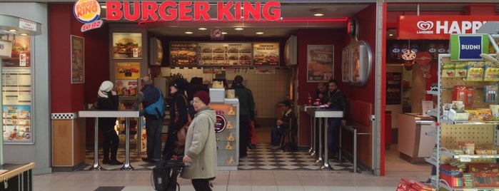 Burger King is one of Restaurantketten in Hamburg, in denen ich speiste.