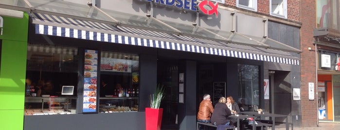 NORDSEE is one of Restaurantketten in Hamburg, in denen ich speiste.