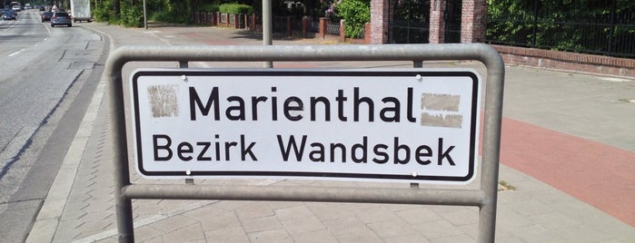 Marienthal is one of Hamburg: Stadtteile.