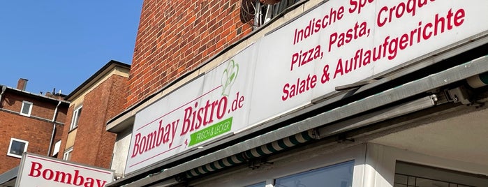 Bombay Bistro is one of Restaurants in Hamburg, in denen ich speiste.