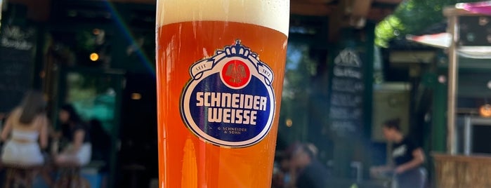 Orte, an denen ich Schneider Weisse vom Fass trank