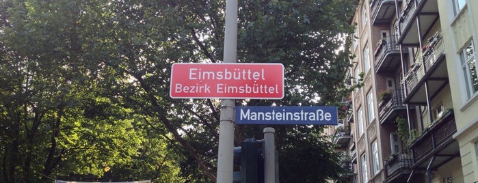 Eimsbüttel is one of Hamburg: Stadtteile.