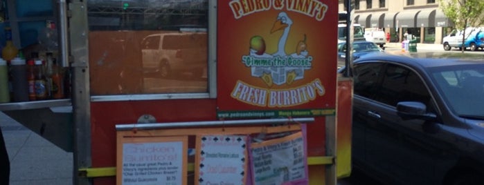 Pedro & Vinny's Burrito Cart is one of Washington.