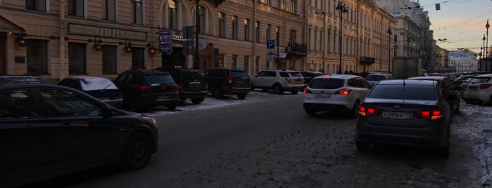Остановка «Ст. м. Адмиралтейская» is one of Остановки общ. транспорта Санкт-Петербурга ч.1.