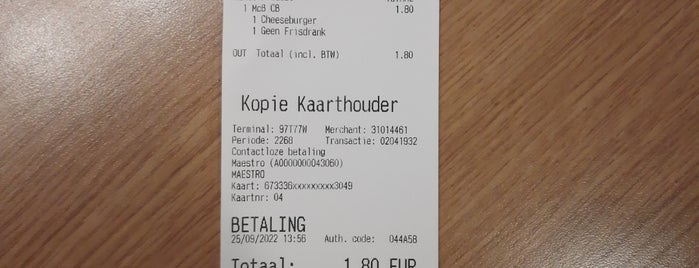 McDonald's is one of Almere.