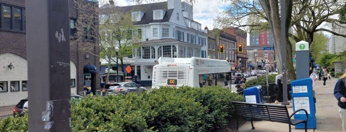 CATA Bus Stop - E College Ave. & S Allen St. is one of THON Weekend Parking & Transportation.