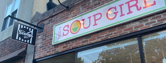 The Soup Girl is one of New Haven.