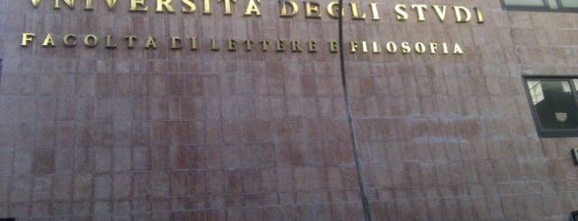 Facoltà di Lettere e Filosofia is one of European Universities.