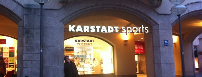 Karstadt Sports is one of Tempat yang Disukai Sh.