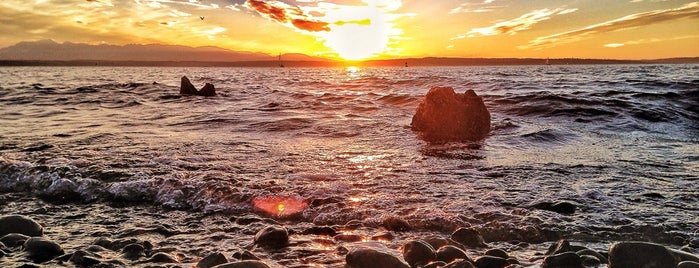 Golden Gardens Park is one of Seattle.