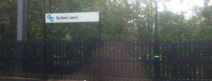 Butlers Lane Railway Station (BUL) is one of London Midland Stations.