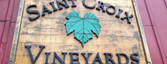 Saint Croix Vineyards is one of Vineyards & Wineries #MSP.