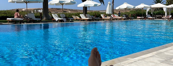 Yria Hotel Resort is one of Paros Top.