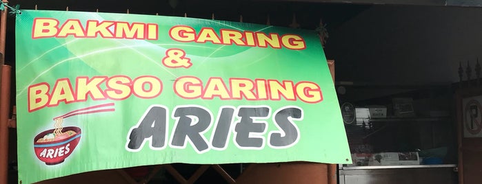 Mie Garing Aries is one of West Jakarta.