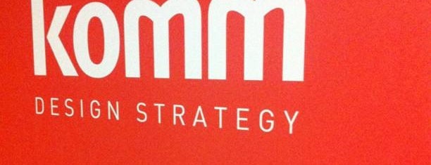 komm:: design strategy is one of Lieux qui ont plu à Travel Alla Rici.