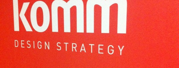 Komm Design Strategy is one of AGÊNCIAS.