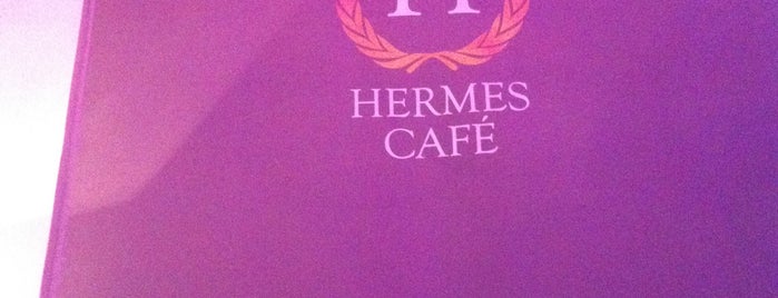 Hermes Café is one of détente.