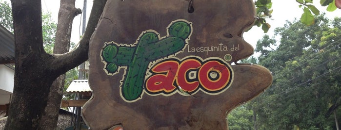 La Esquinita del Taco is one of Tempat yang Disukai Quentin.