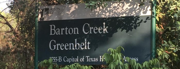 Barton Creek Greenbelt is one of Austin Goods.