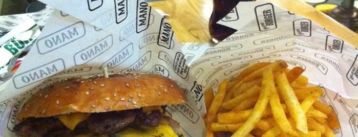 Mano Burger is one of Istanbul - Cafe&Restaurant.