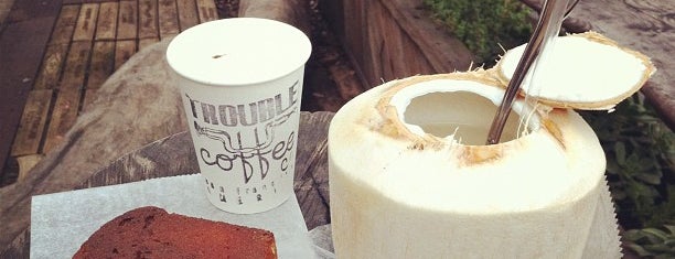 Trouble Coffee is one of 35 Things To Eat In SF That Aren’t Burritos.