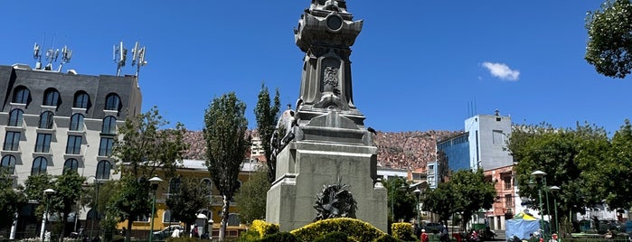Plaza de San Pedro is one of La Paz.