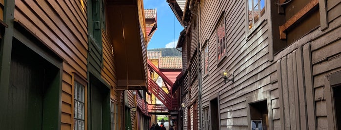 Bryggen is one of Bergen.