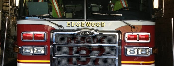 Edgewood Fire Department (Station 137) is one of Work.