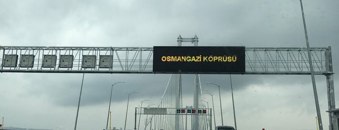 Osmangazi Köprüsü is one of Mert'in Beğendiği Mekanlar.