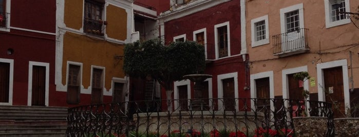 Plazuela de los Ángeles is one of Guanajuato Capital - Recursos Turísticos.