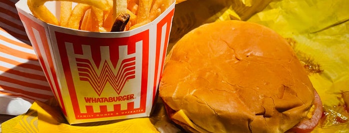 Whataburger is one of just here.