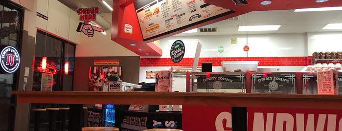 Jimmy John's is one of Roger’s Liked Places.