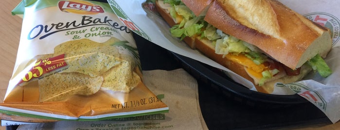 TOGO'S Sandwiches is one of Tempat yang Disukai Nicole.