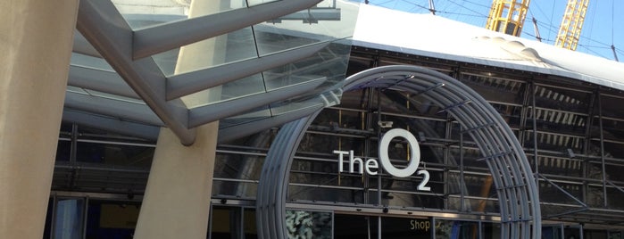 The O2 Arena is one of Lieux qui ont plu à Jeremy.
