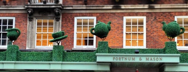 Fortnum & Mason is one of TODO London.