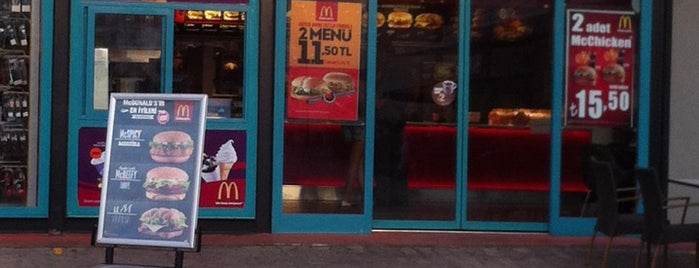 McDonald's is one of Lieux qui ont plu à Ersin.