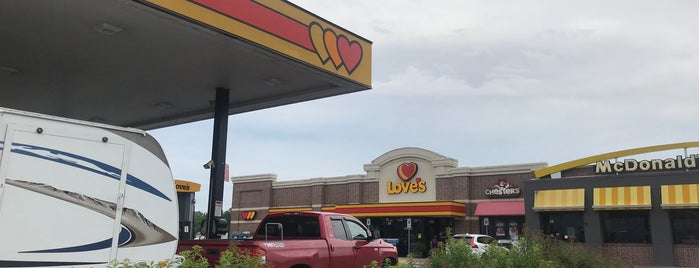 Love's Travel Stop is one of shop,shop and shop.