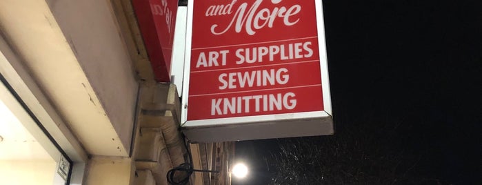 Crafts and More is one of Bristol.