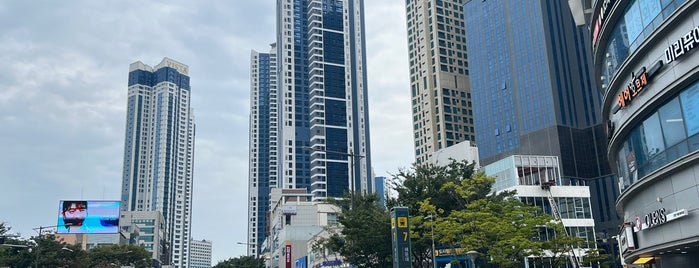 Haeundae Stn. is one of Busan.