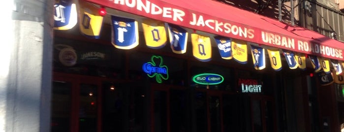 Thunder Jackson's is one of My favorites for Bars.