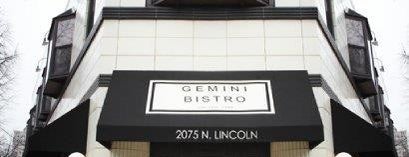 Gemini Bistro is one of Chicago.