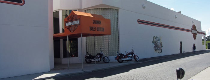 Savannah Harley-Davidson is one of Harley-Davidson places.