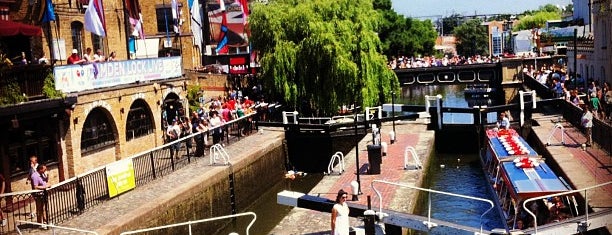 Camden Lock Market is one of London Places and Restaurants.