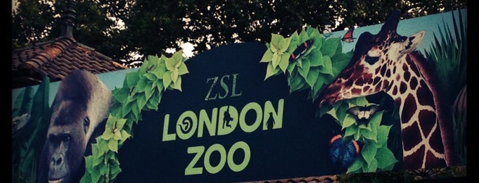 ZSL London Zoo is one of London.